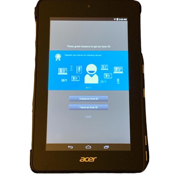 Acer Iconia OneTablet 7 Inch B1-730HD (8GB) Black With Case - Picture 3 of 9